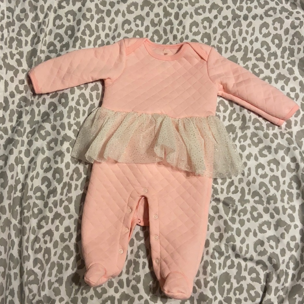 Baby tutu footie